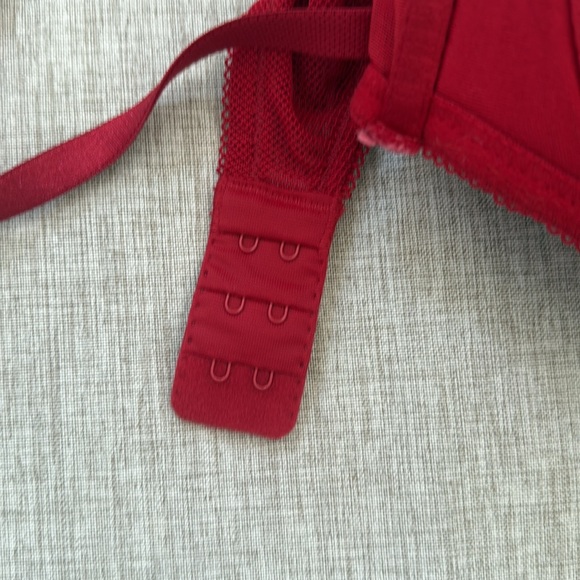 B.tempt'd by‎ Wacoal Ciao Bella Balconette Bra 953144 Persian Red Size 32D - Picture 7 of 9